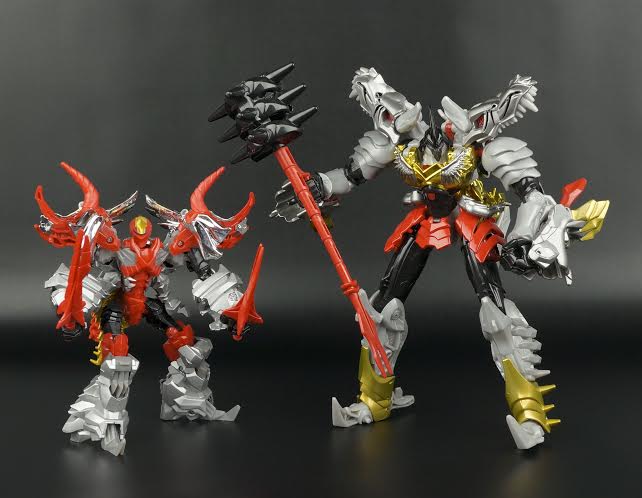 New Galleries: Takara Tomy Movie Advanced Grimlock G1 Color Version and Slug G1 Color Version