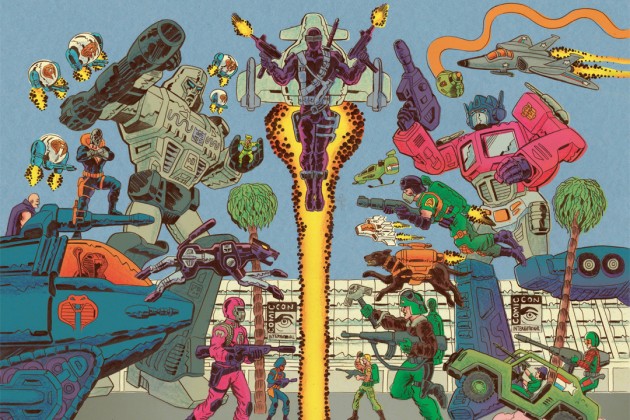 Escalation: Tom Scioli And John Barber On ‘Transformers vs. G.I. Joe’ Volume 1