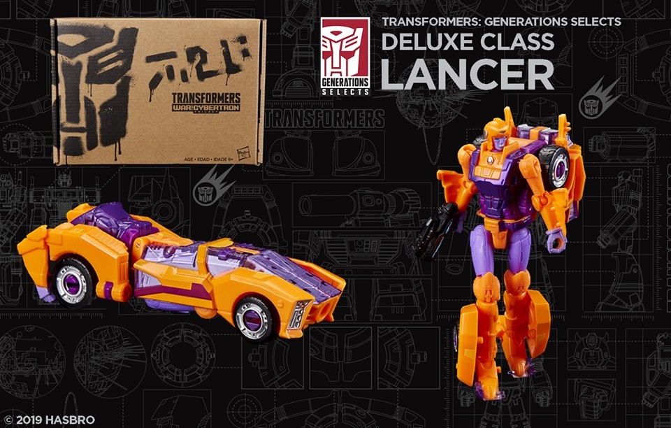 Transformers Generations Selects Lancer is Available Again from Hasbro Pulse