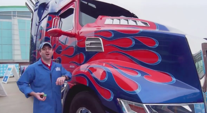 Optimus Prime big rig video / blog from The Children’s Museum of Indianapolis