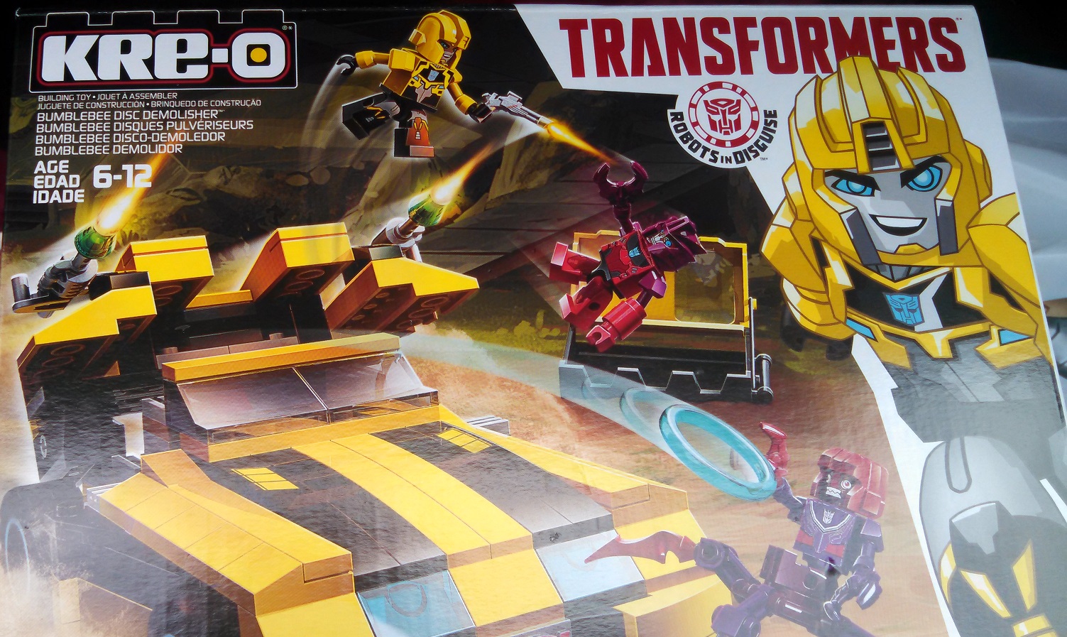 Bumblebee Disc Demolisher Kre-O Set Found at US Retail