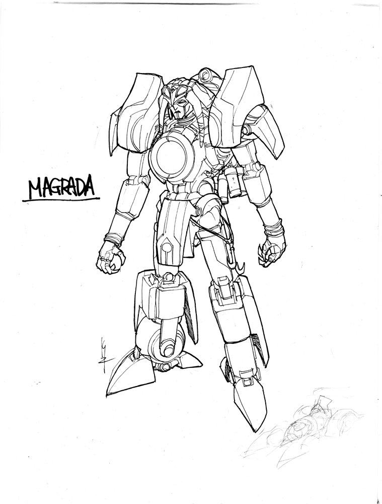 IDW Art: Magrada, Wraith Stardrive Hybrid, More, by Kei Zama and Alex Milne