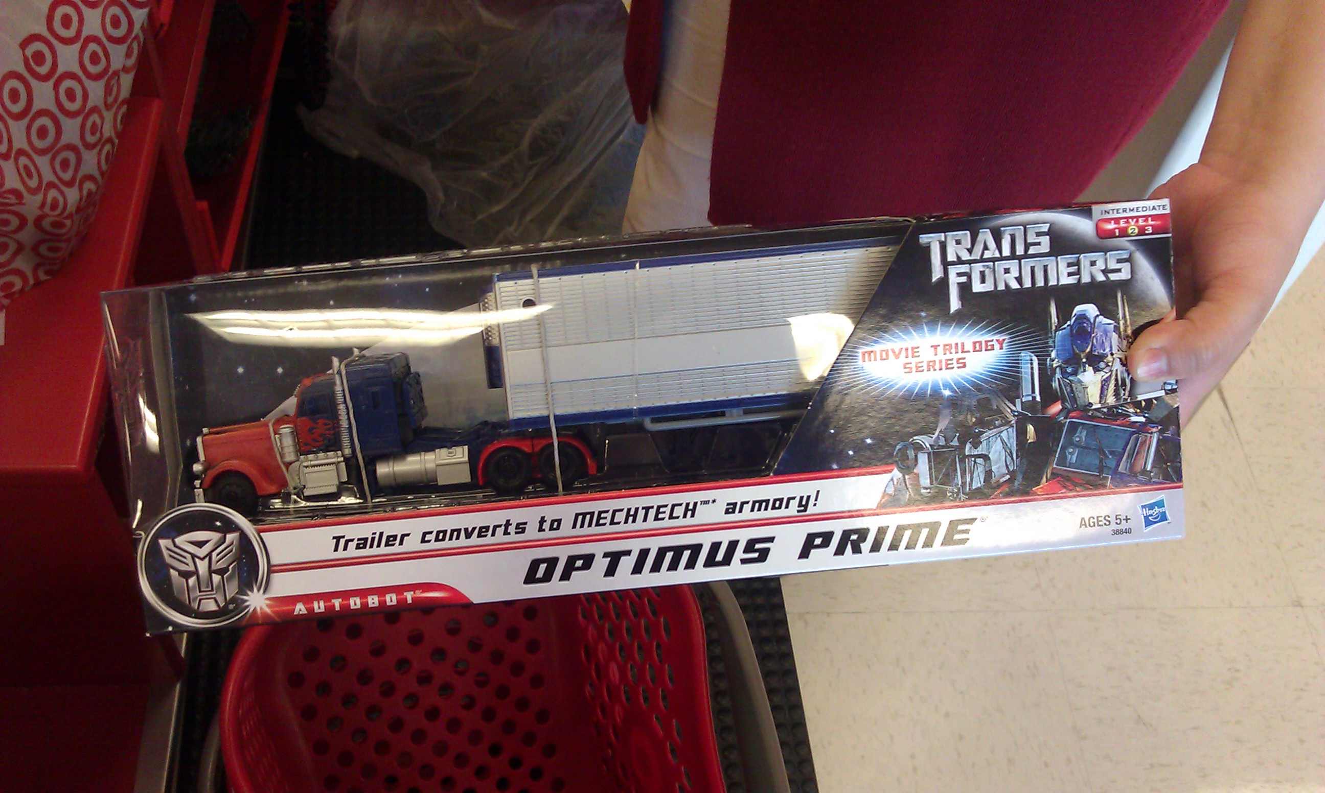 Transformers Movie Trilogy Series Optimus Prime with Trailer Sighted at Retail