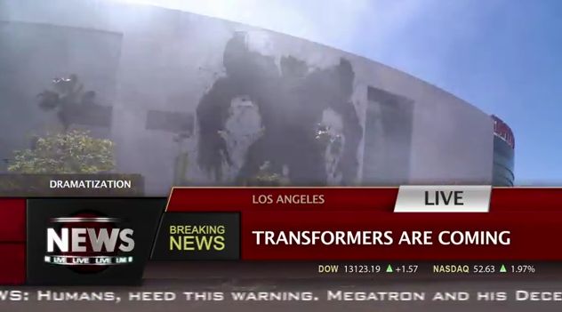Decepticons Attack Staples Center!
