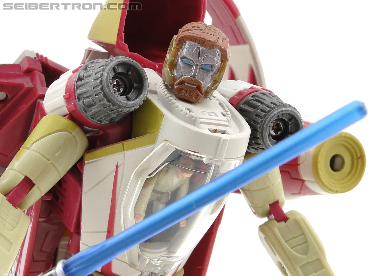 New Toy Galleries: Star Wars Transformers Jedi Starfighters Obi-Wan Kenobi, Anakin Skywalker, and Many More!