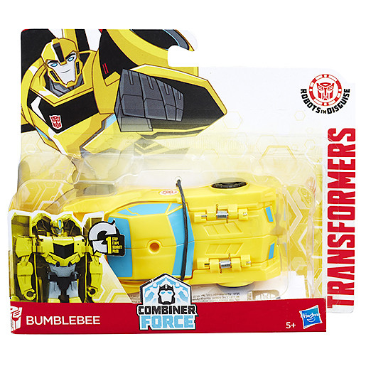 Official Images of Transformers: Robots in Disguise One-Step Bumblebee, Optimus Prime, Drift