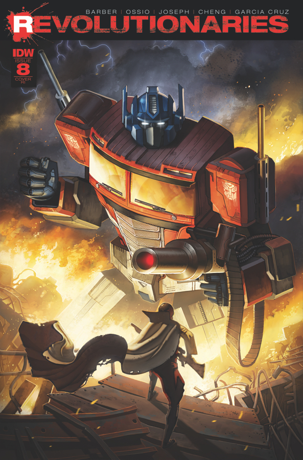 Review of IDW Revolutionaries #8 and a Series Recap