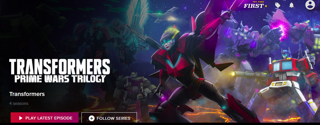 Machinima Transformers Prime Wars Trilogy Now Available on Rooster Teeth
