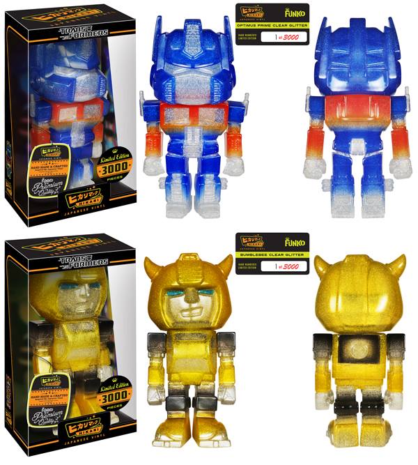 Funko Limited Edition Hikari Transformers Vinyls