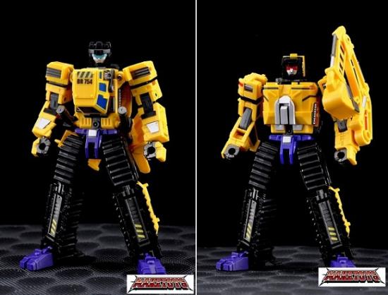 MakeToys Bulldozer and Excavator in package and in stock
