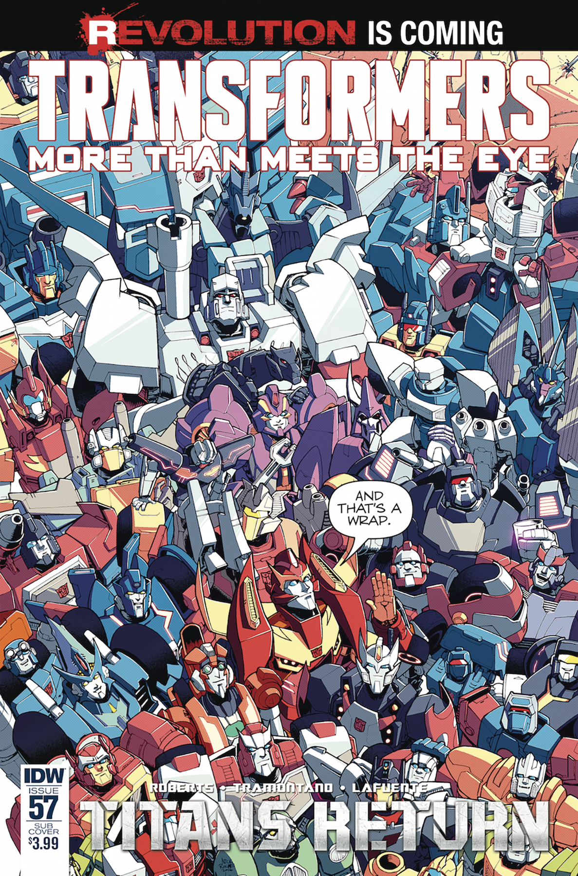 IDW Transformers More Than Meets The Eye 57, Till All Are One Bonus Covers