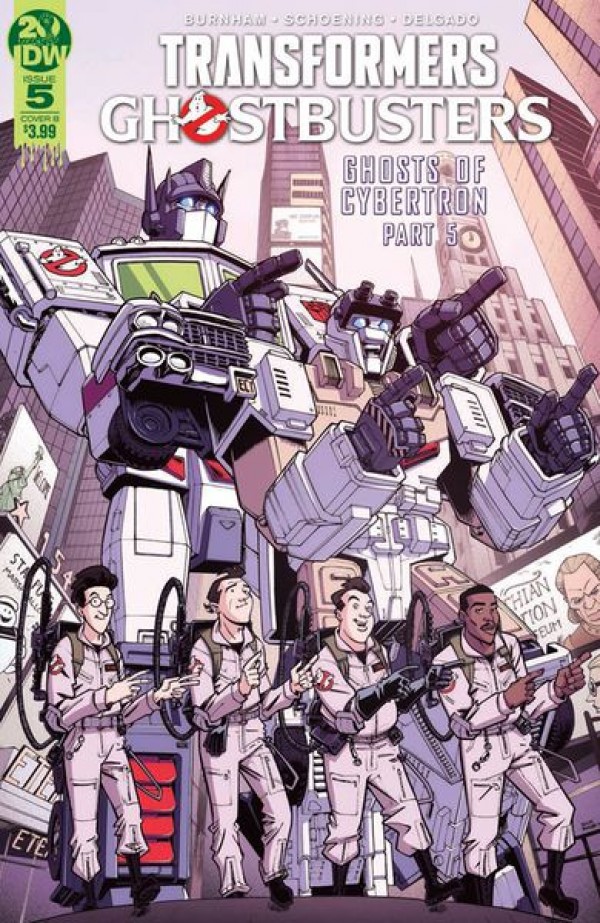 IDW Transformers Ghostbusters Ghosts of Cybertron Part 5 Review