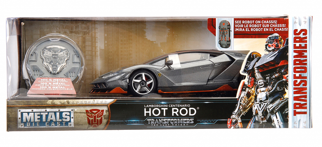 Jada Transformers: The Last Knight Hot Rod 1:24 Scale Model Unveiled