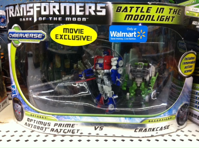 Wal-Mart Exclusive Battle in the Moonlight Cyberverse Set Found at Retail