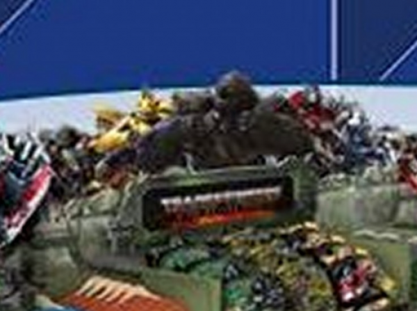 Our first Small and Blurry Photo of Rise of the Beasts Optimus Primal and Other Characters