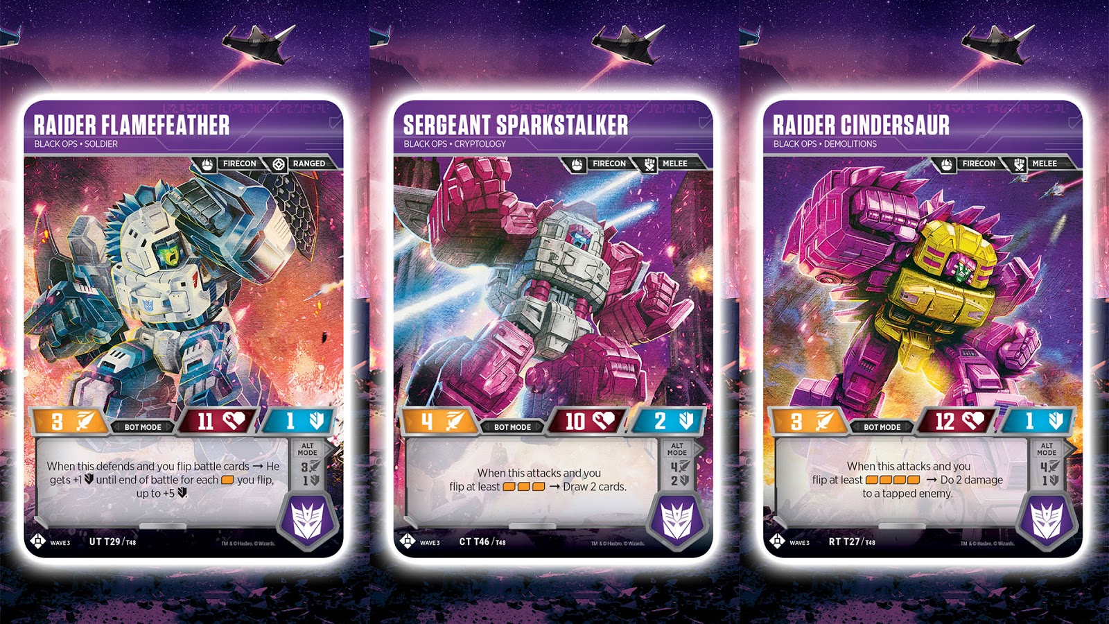 Firecons Revealed For Official Transformers Trading Card Game