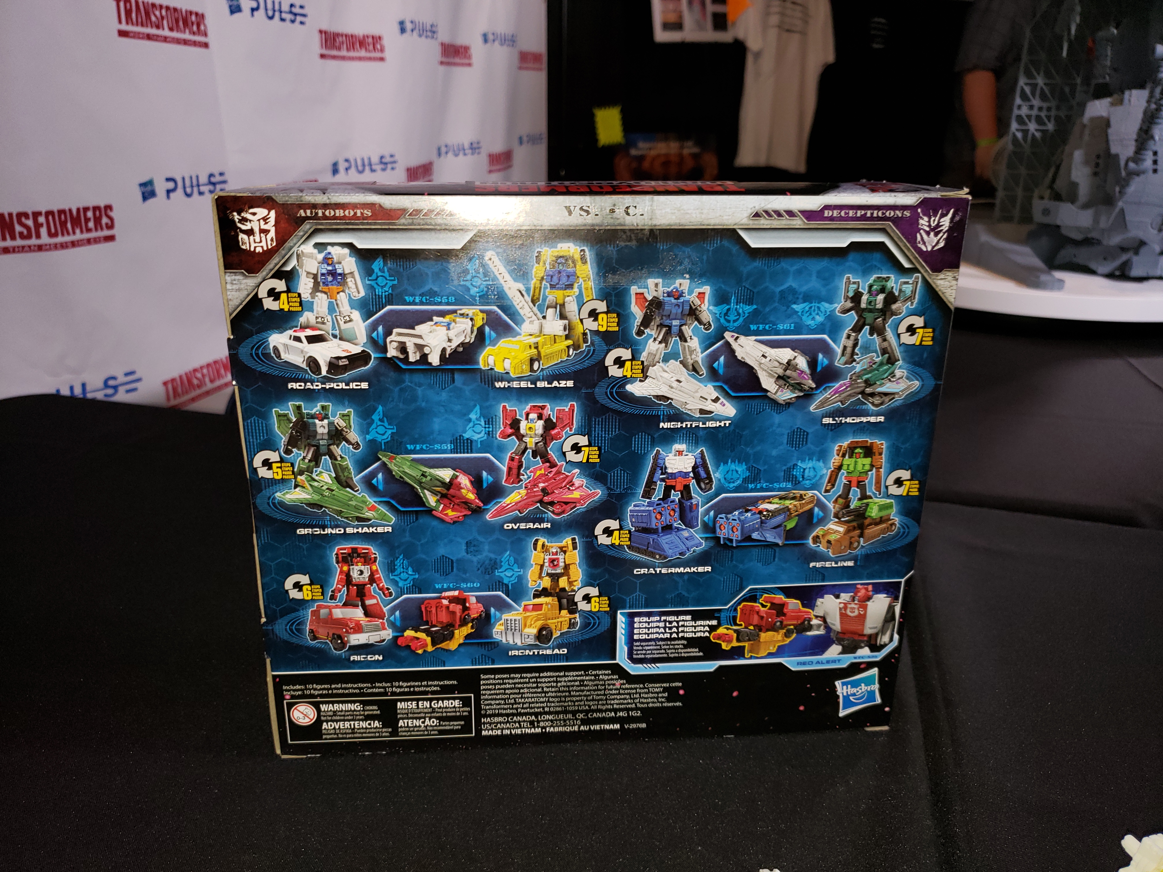 Hasbro Officially Reveals the Siege Target Exclusives at #SDCC2019 with Micromaster 10 Pack Names