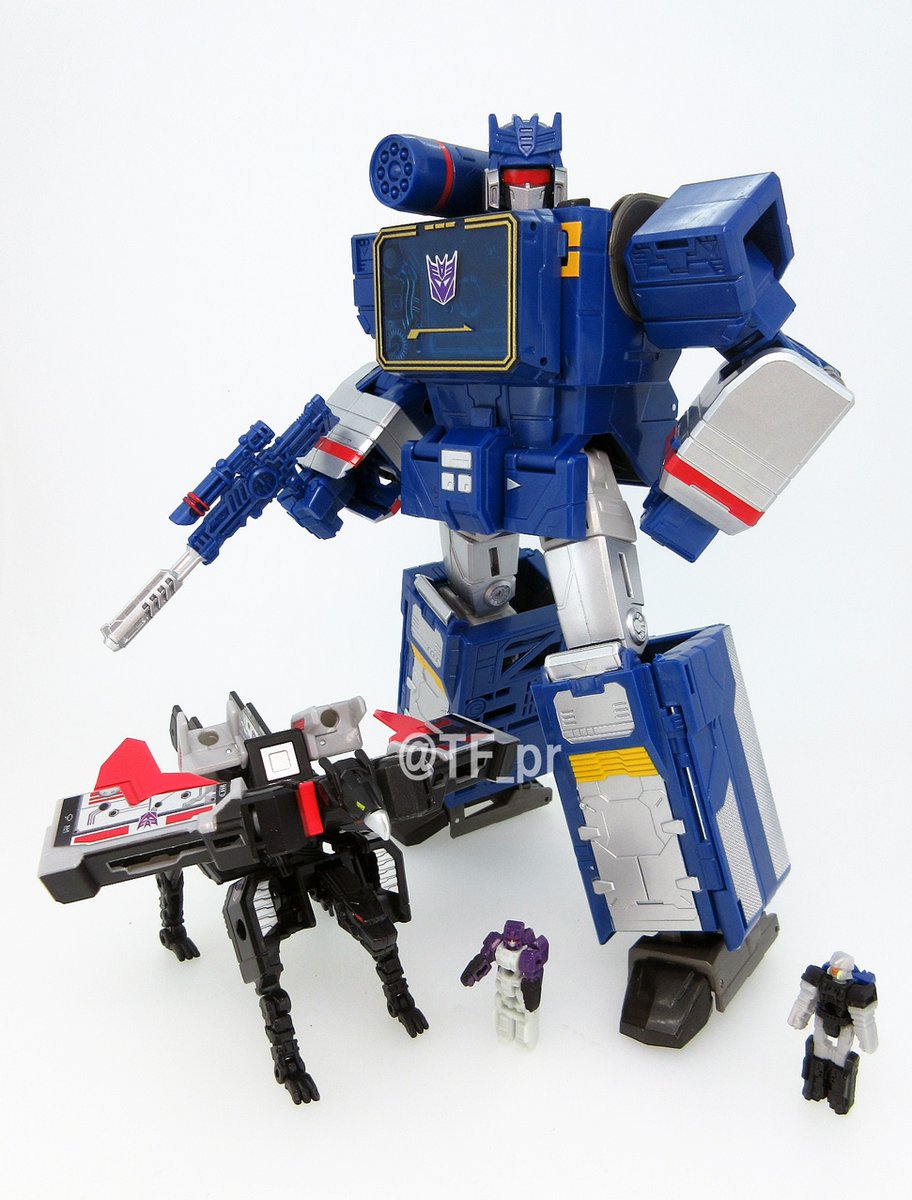 Takara Tomy Legends Soundwave, Jaguar, and Condor New Image