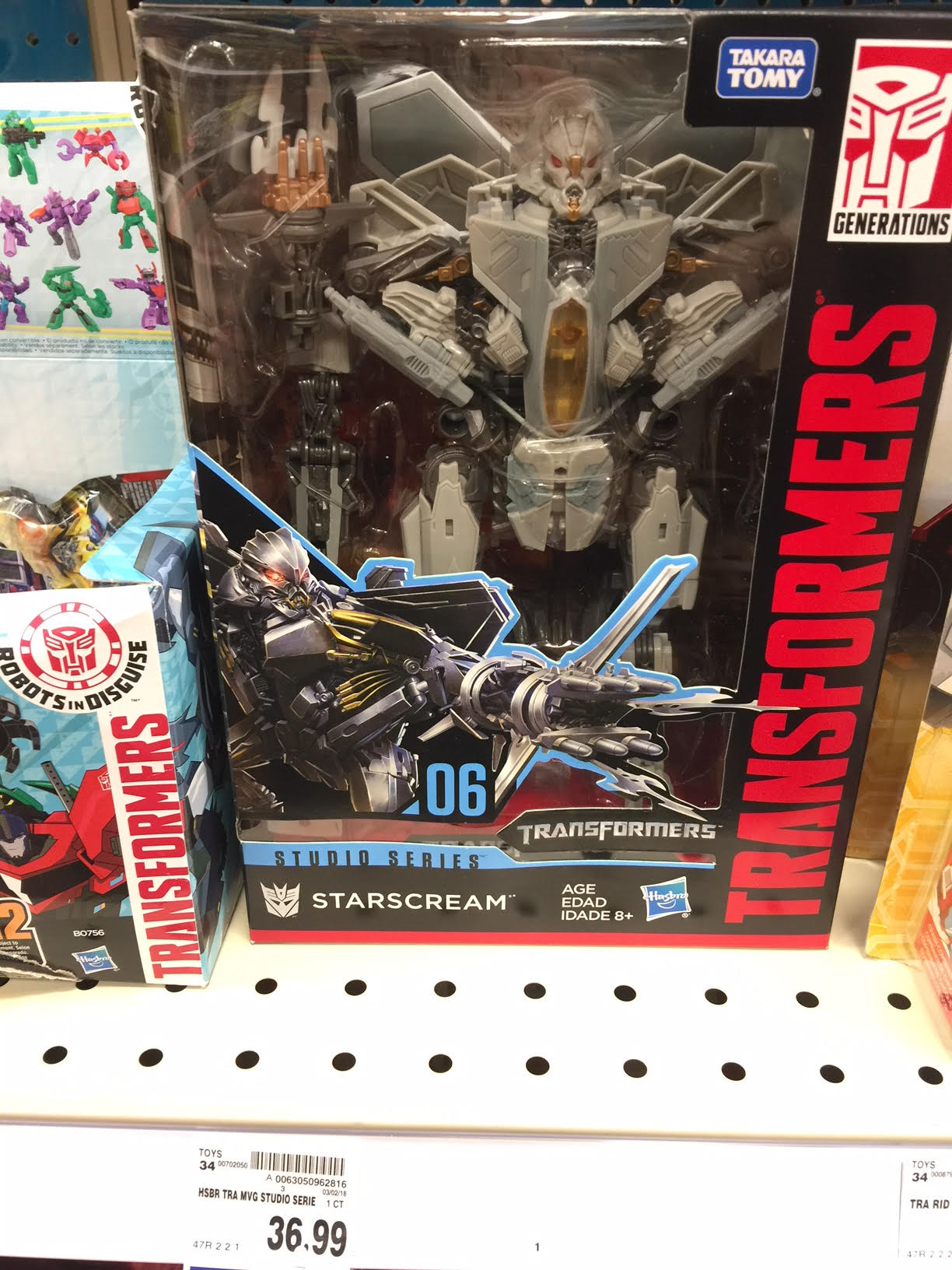Voyager Optimus Prime and Starscream from Transformers Studio Series Found at US Retail