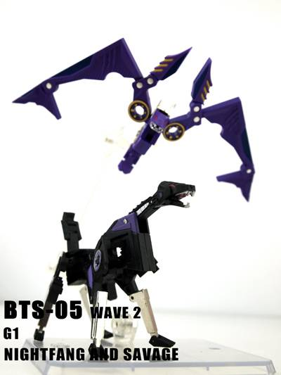 BTS-05 Nightfang & Savage Preorder Up: Combines with Tremor & Frequency