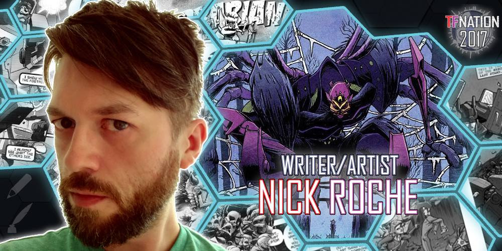 IDW, Marvel Artist Nick Roche to Attend TFNation 2017