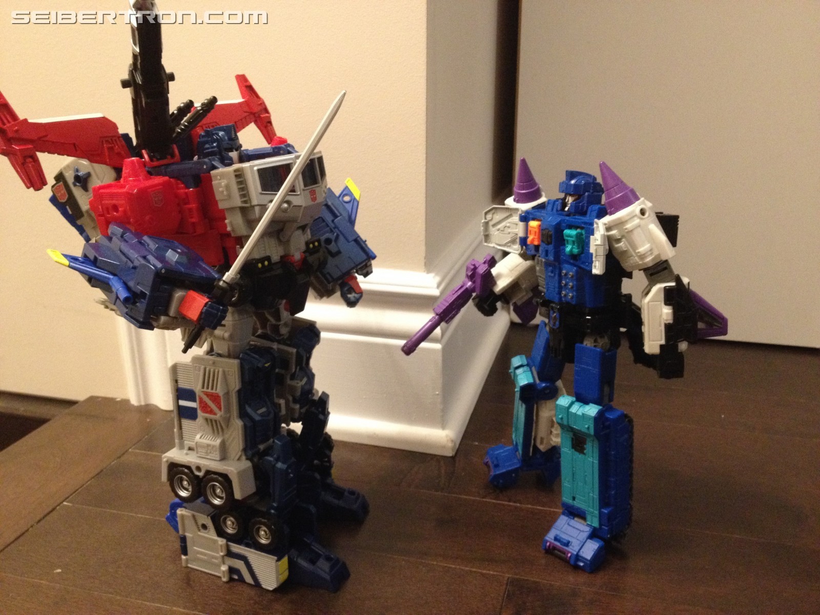 First Images of Hasbro Transformers Titans Return Magnus Prime Combined with Takara Legends God Bomber