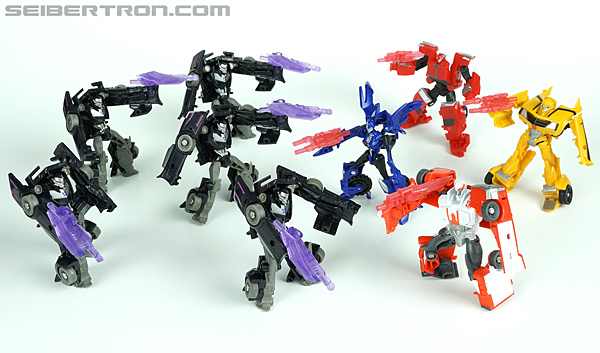New Toy Galleries: Transformers Prime Cyberverse Legions Vehicon, Bumblebee, Arcee, Cliffjumper, & Ratchet