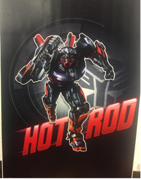 New Transformers: The Last Knight Hot Rod Poster