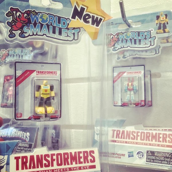 World's Smallest Transformers and Bumblebee Ornament