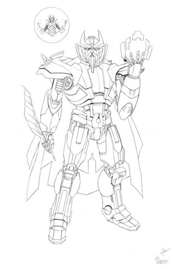 Transformers: The Covenant of Primus - More Ken Christiansen Sketches and Notes