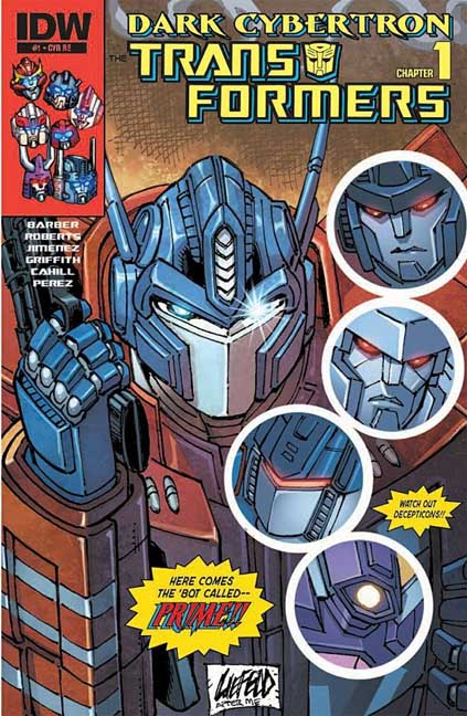 Virginia Comicon Convention Exclusive Transformers: Dark Cybertron #1 Cover by Rob Liefeld