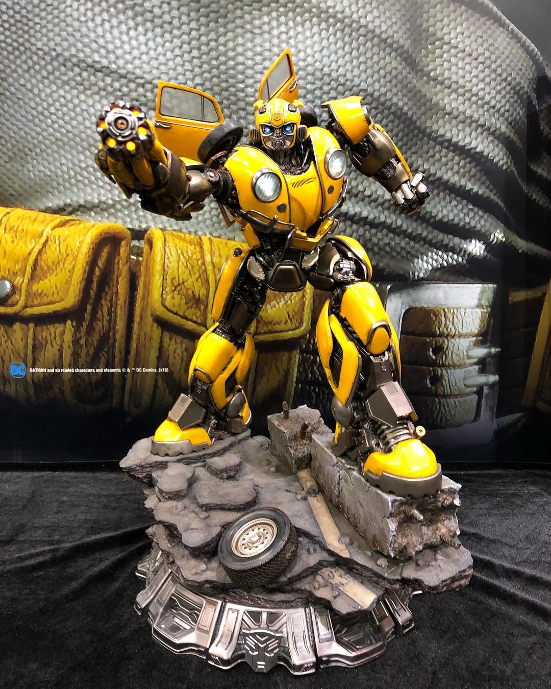 Prime 1 Studio Transformers Bumblebee Movie Bumblebee Statue Revealed #SHCC2018