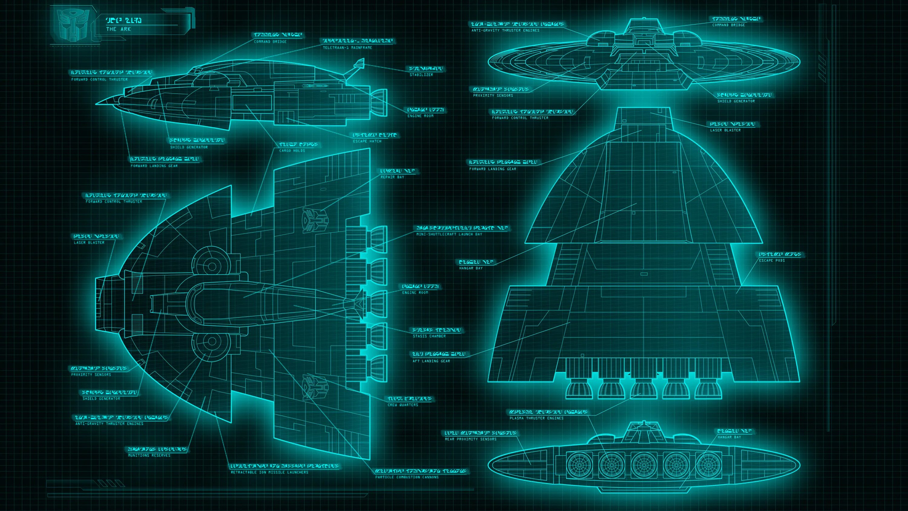 Blueprints for Transformers: War For Cybertron Ark Revealed
