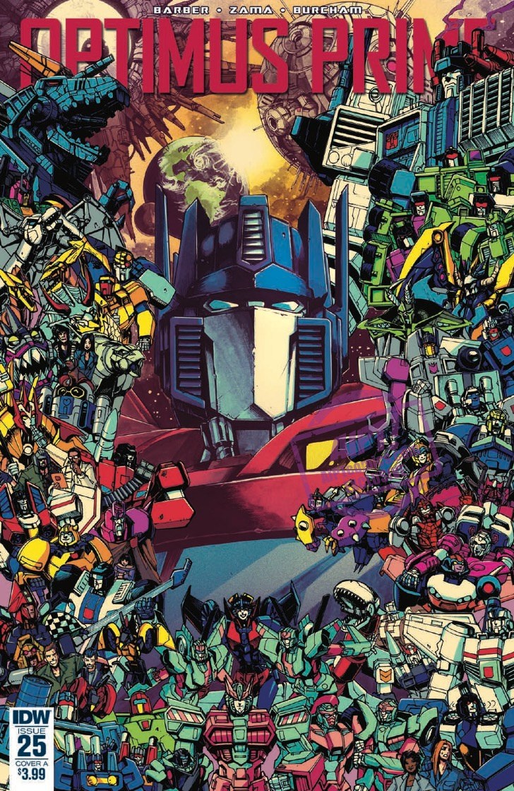 5 Page Preview for IDW Optimus Prime 25 Final Issue