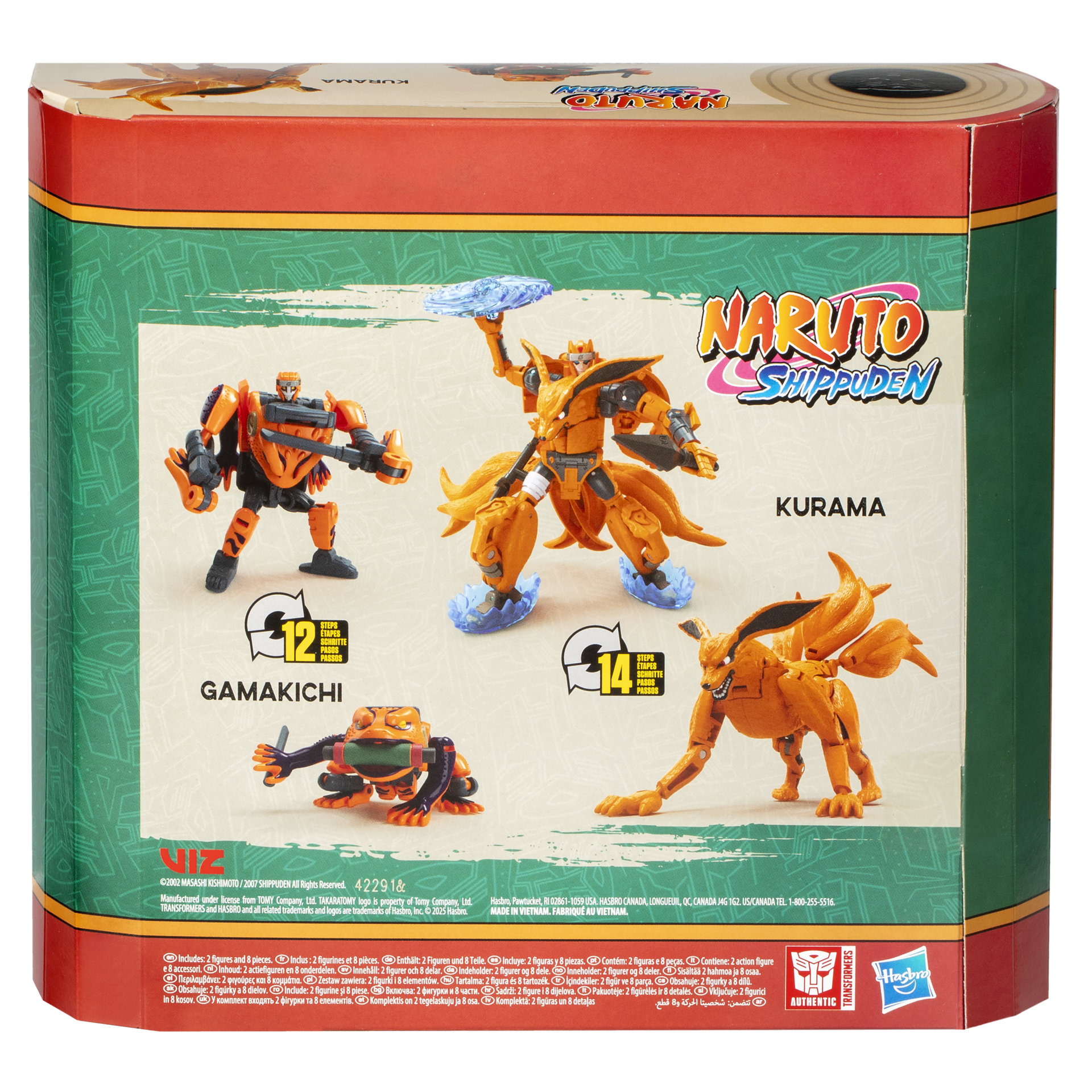 More Images for Naruto Transformers Figure + Preorders for Recent Crossover Figures