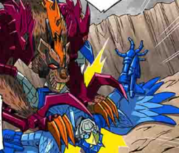 English Translation of the Dark Amber Leo Prime Comic