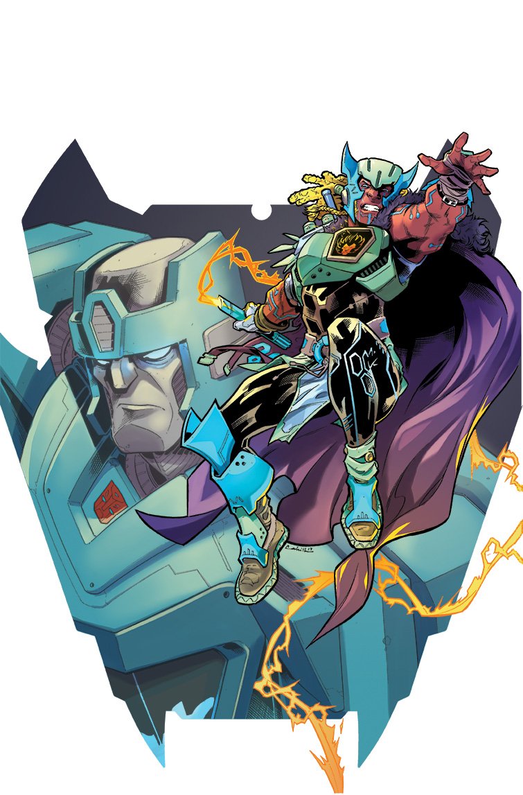 Retail Incentive Cover Variant for IDW Transformers vs Visionaries #1 by Cahill / Bennett