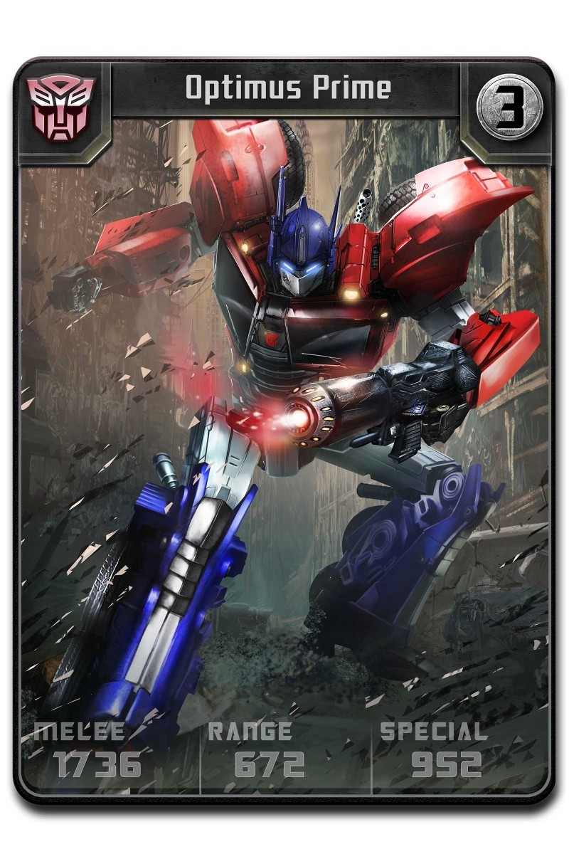 Additional Details on DeNa's Upcoming Transformers Card Battler