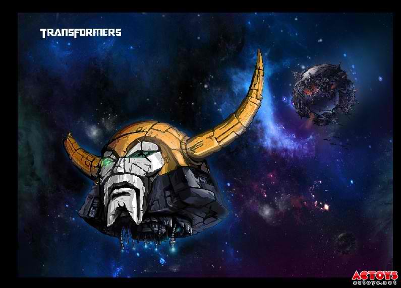 Third-Party Battle Damaged Unicron Head from DR. WU