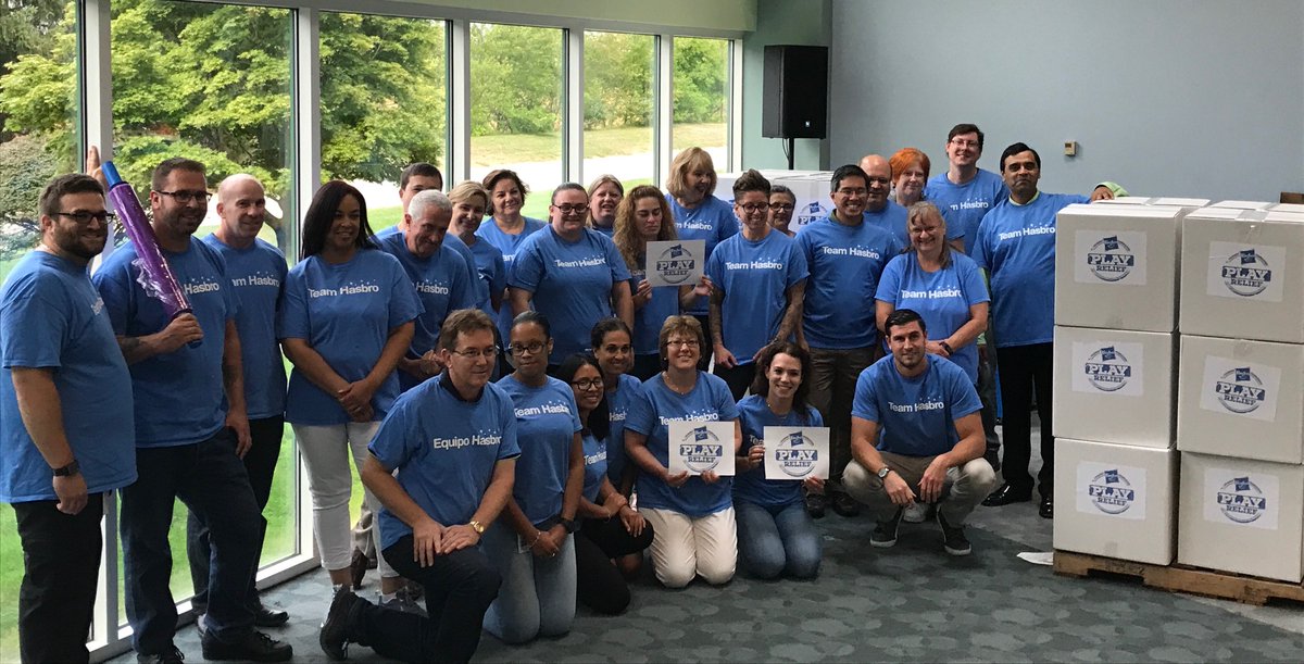 Hasbro Supports Victims of Hurricane Harvey - Press Release