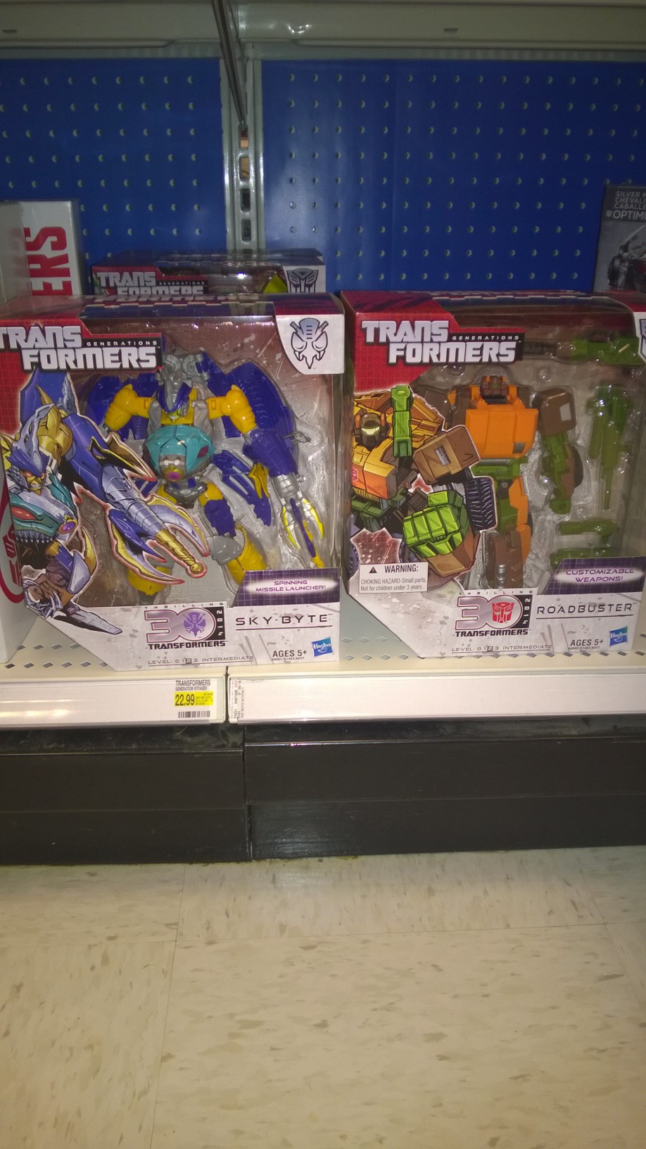 Transformers Generations Voyager Sky-Byte and Roadbuster Sighted at US Retail