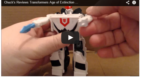 Chuck's Reviews Transformers Age of Extinction One Step Prowl