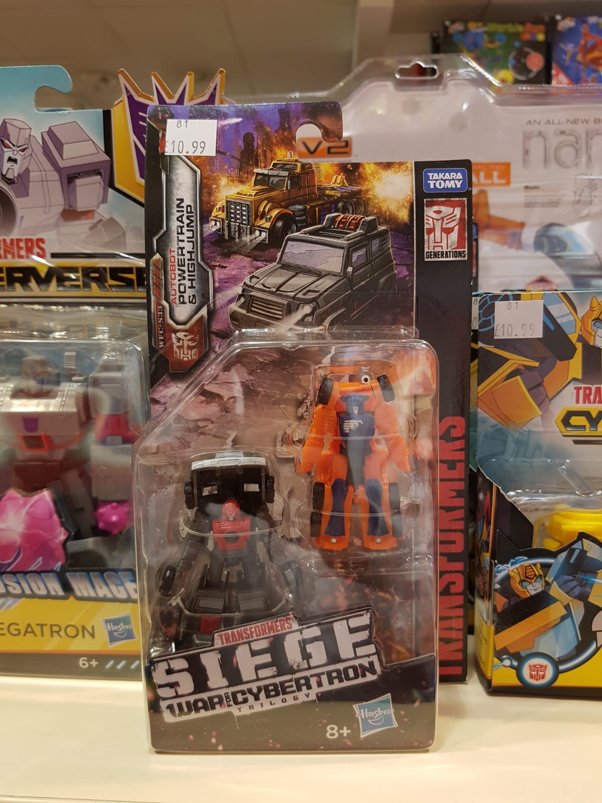 Transformers War for Cybertron Siege Micromaster Off Road Patrol UK Sighting and Video Review