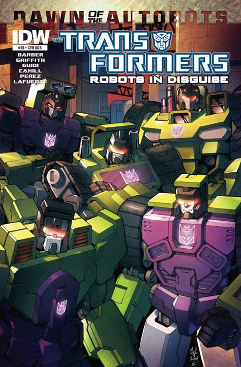 Transformers: Robots in Disguise #29 Subscription Cover