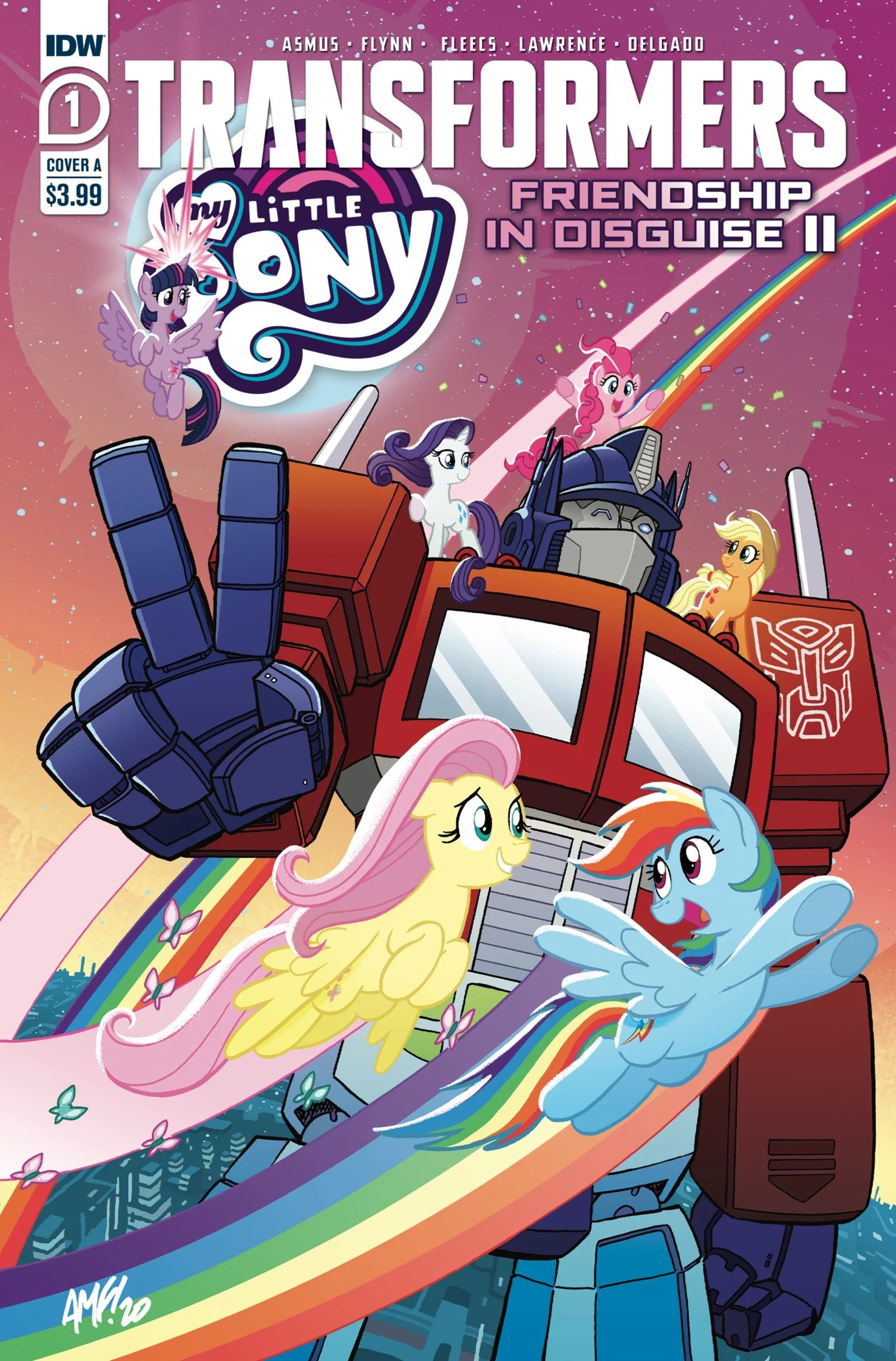 IDW Transformers/ My Little Pony: Friendship in Disguise! Part II Announced