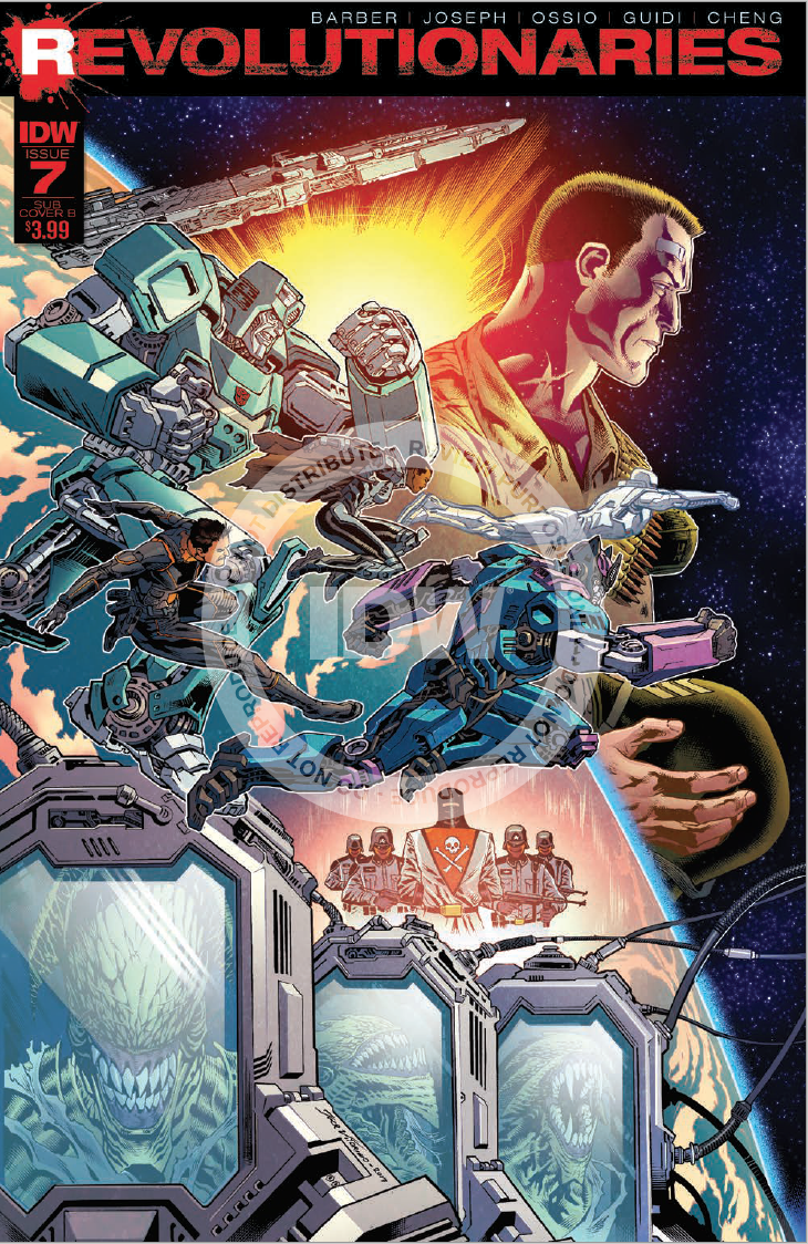 Review of IDW's Hasbro Universe's Revolutionaries #7