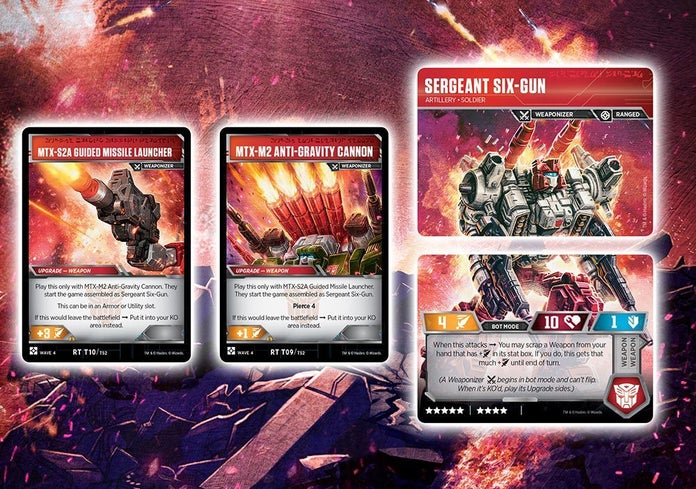 Cavalcade of Card Reveals for the Transformers Card Game With Brunt, Impactor, Astrotrain, Six Gun