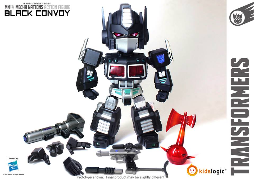 New Images of Kids Logic MN02 Black Convoy