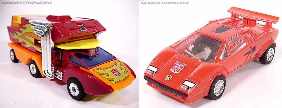 Asian Market Exclusive Reissues of G1 Rodimus Prime and  Sideswipe