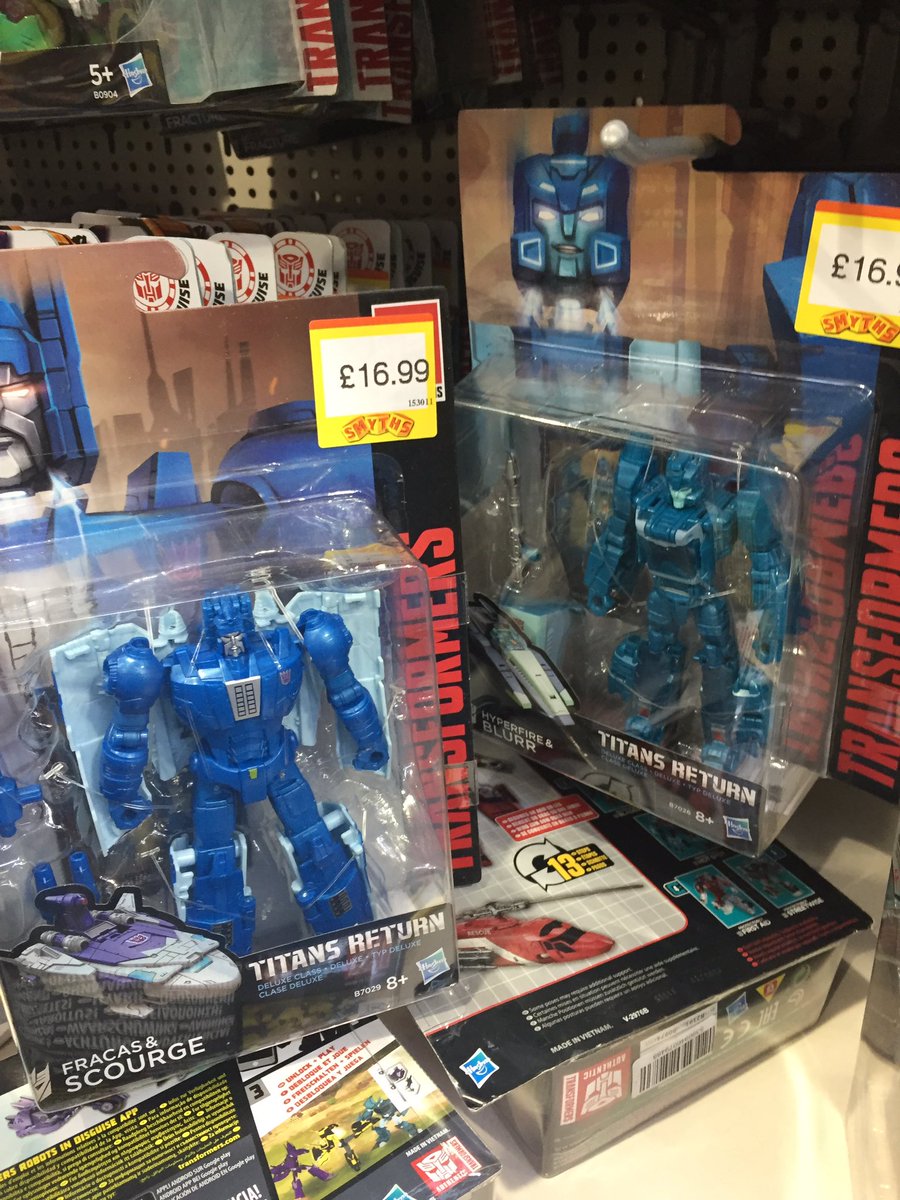 Transformers Titans Return Deluxes and Galvatron Sighted at UK Retail